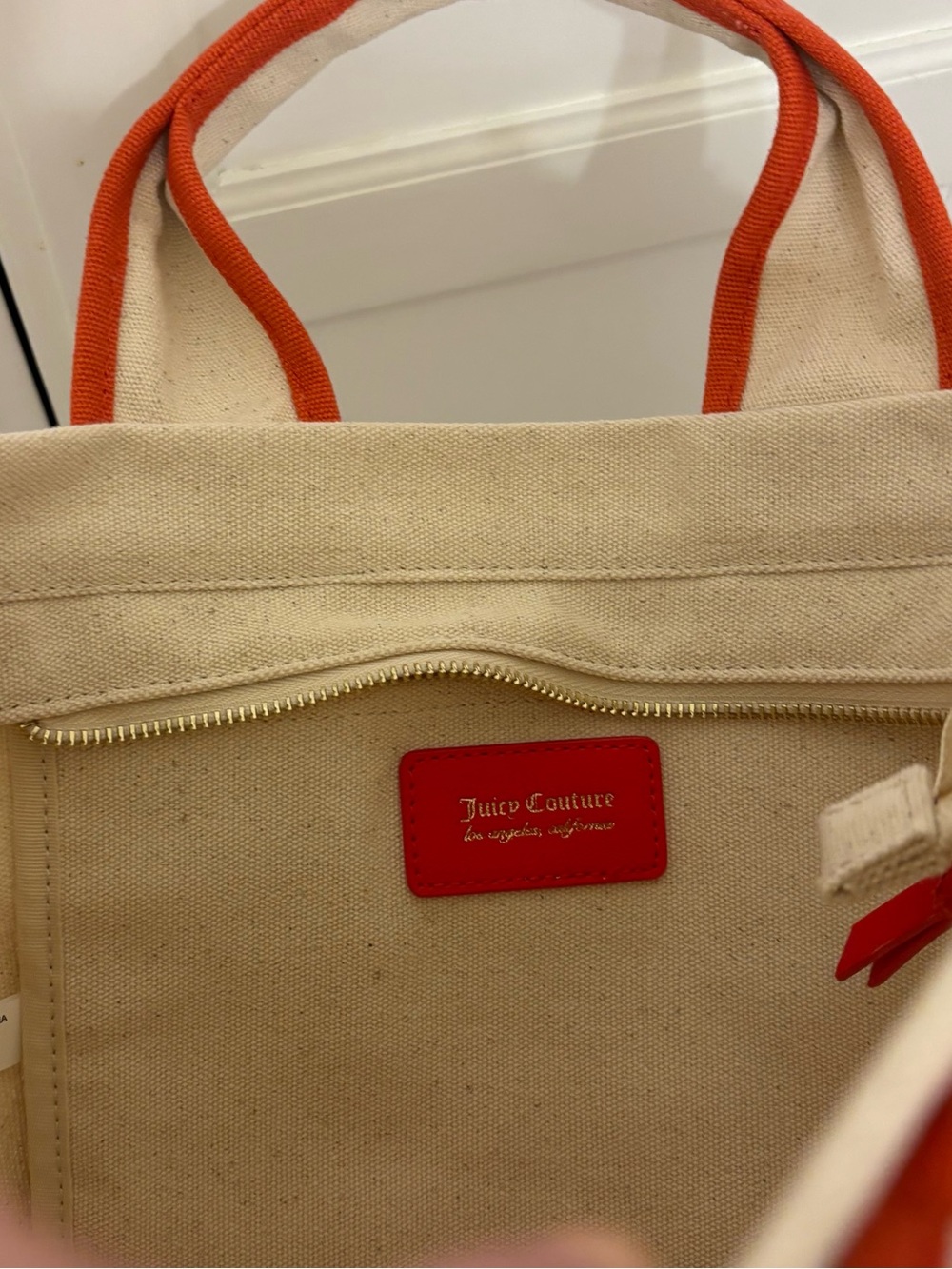 Juicy Couture medium canvas tote - NWT - Picture 7 of 10